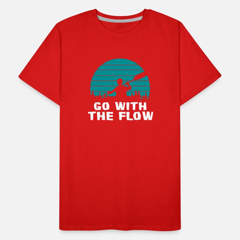 Go With The Flow Kayak Kayaking Paddling Canoe