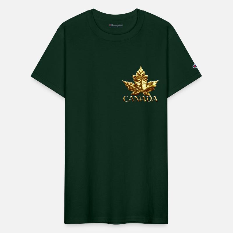 Gold Canada Maple Leaf Souvenir