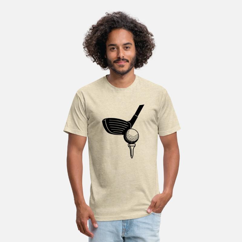 Golf bal en golf stick