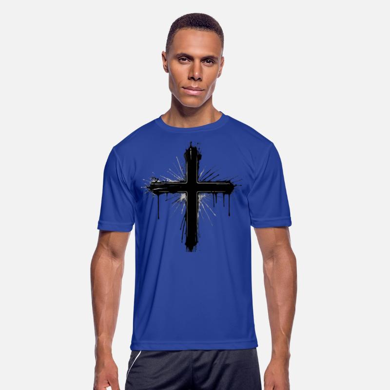 Gothic Ink Cross Design