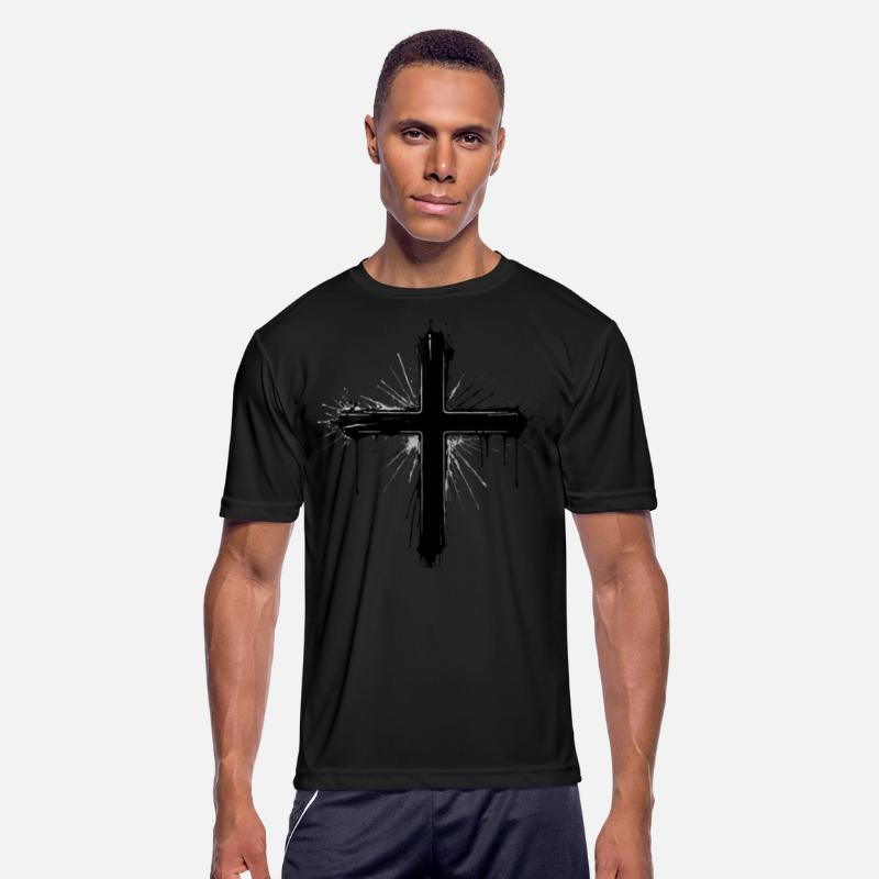 Gothic Ink Cross Design
