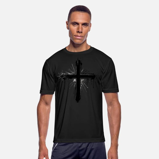 Gothic Ink Cross Design