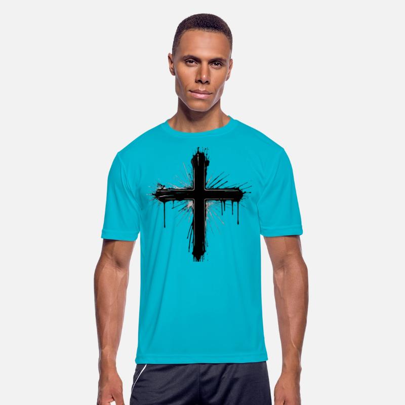 Gothic Ink Cross Design