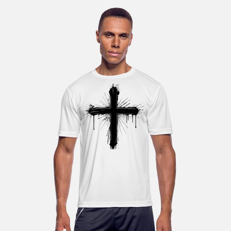 Gothic Ink Cross Design