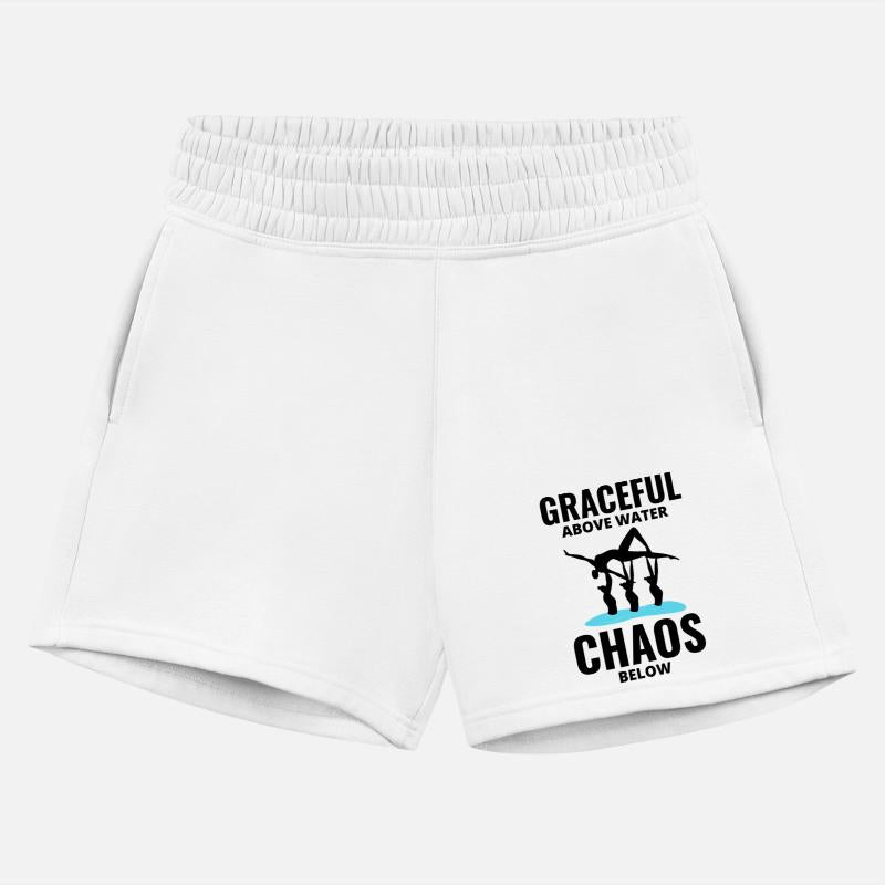 Graceful Chaos Synchronized Swimming Team Swimmer