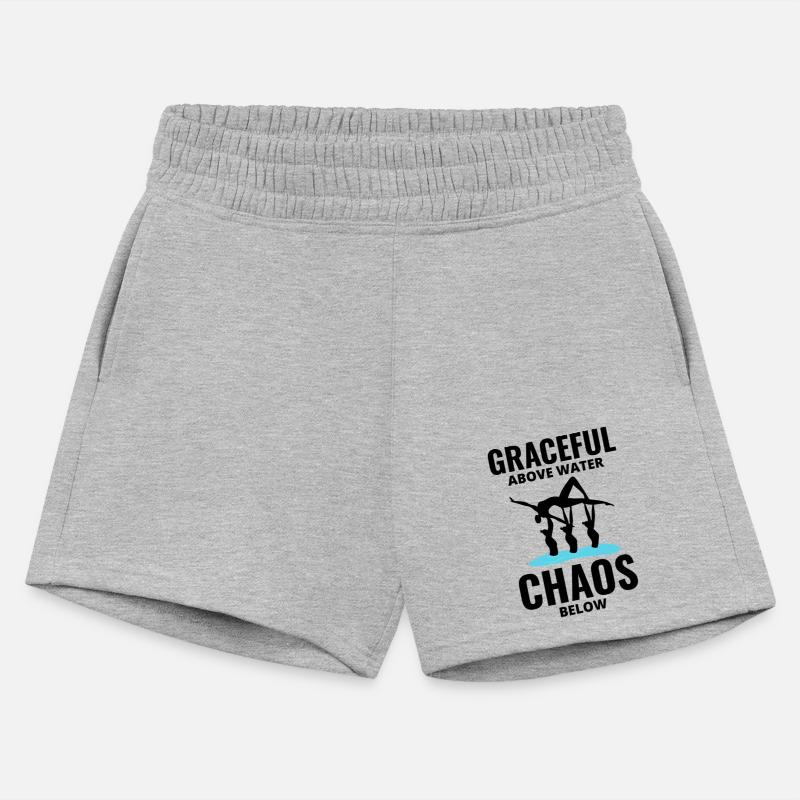 Graceful Chaos Synchronized Swimming Team Swimmer