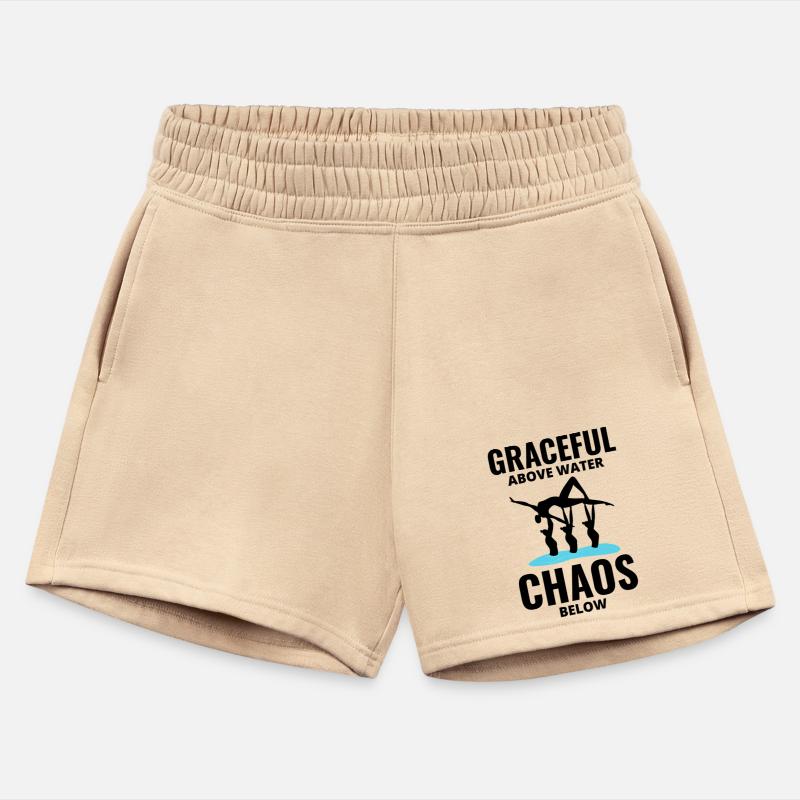 Graceful Chaos Synchronized Swimming Team Swimmer