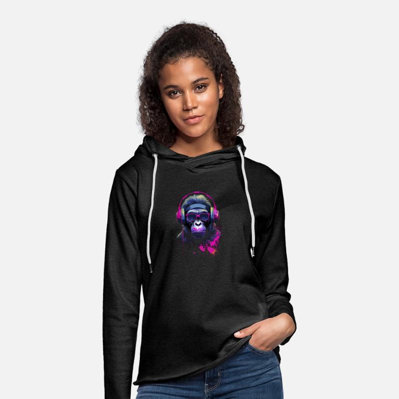 Graffiti Inspired Chimpanzee Ink & Paint Splatters