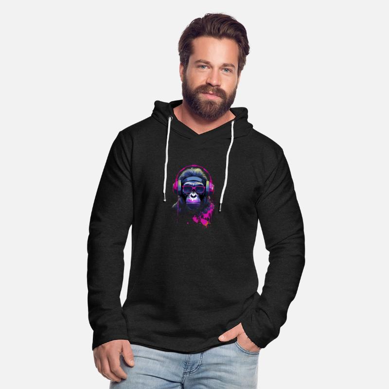 Graffiti Inspired Chimpanzee Ink & Paint Splatters