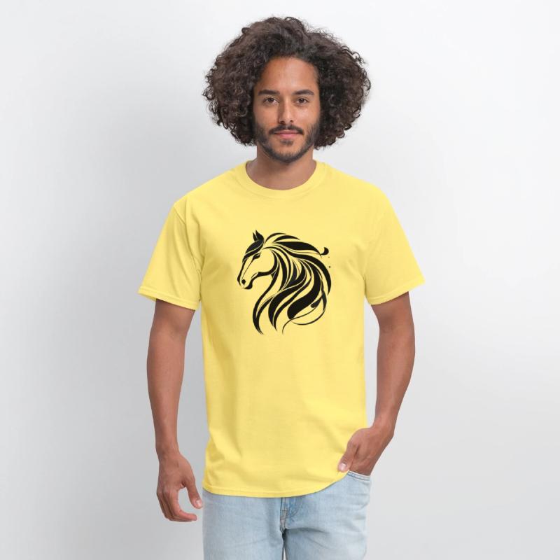 Graphic Of a Horse’s Head T-Shirt