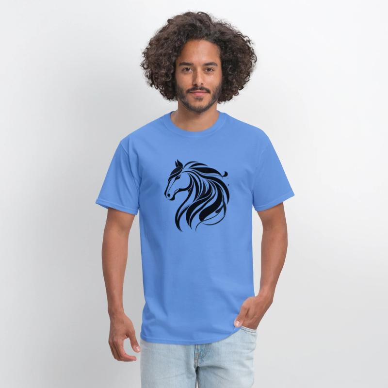 Graphic Of a Horse’s Head T-Shirt