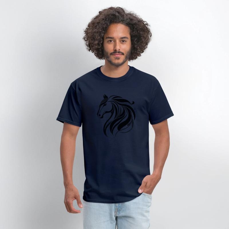 Graphic Of a Horse’s Head T-Shirt