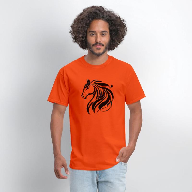 Graphic Of a Horse’s Head T-Shirt