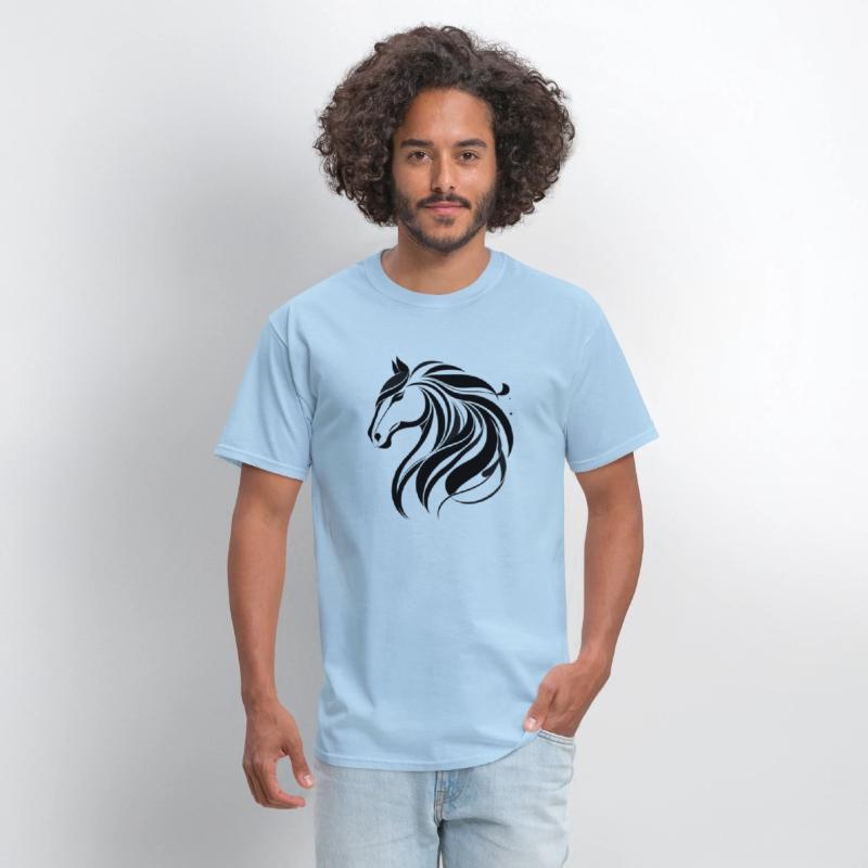 Graphic Of a Horse’s Head T-Shirt