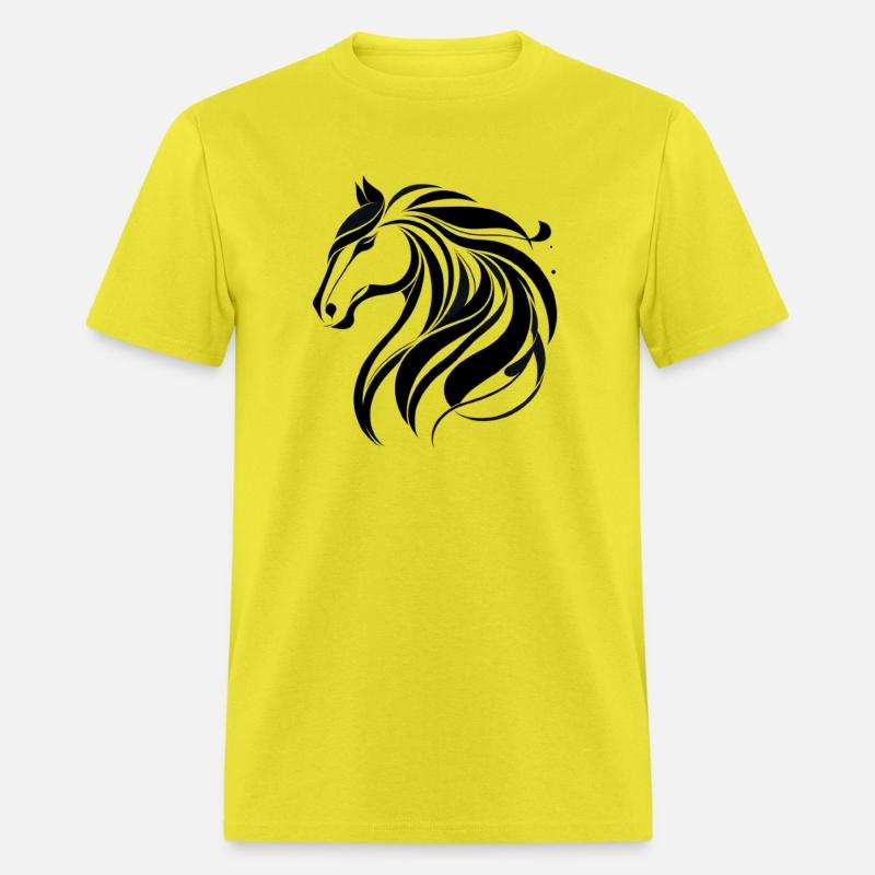 Graphic Of a Horse’s Head T-Shirt