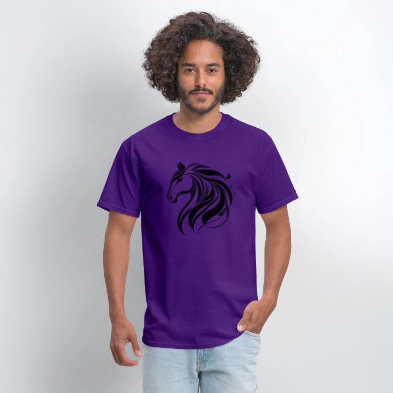 Graphic Of a Horse’s Head T-Shirt