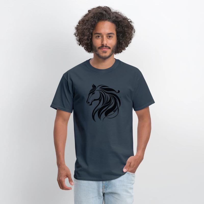 Graphic Of a Horse’s Head T-Shirt