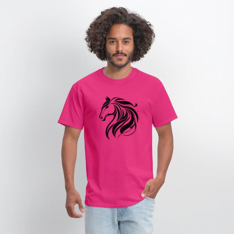 Graphic Of a Horse’s Head T-Shirt