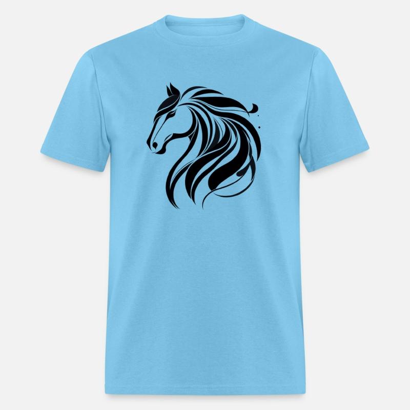 Graphic Of a Horse’s Head T-Shirt