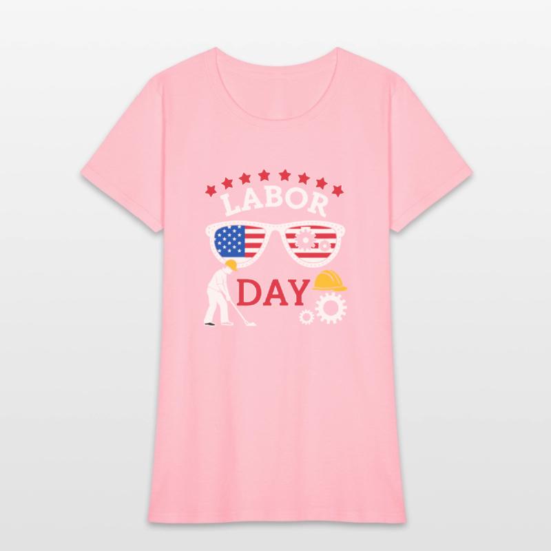 graphic t shirt design happy labor day