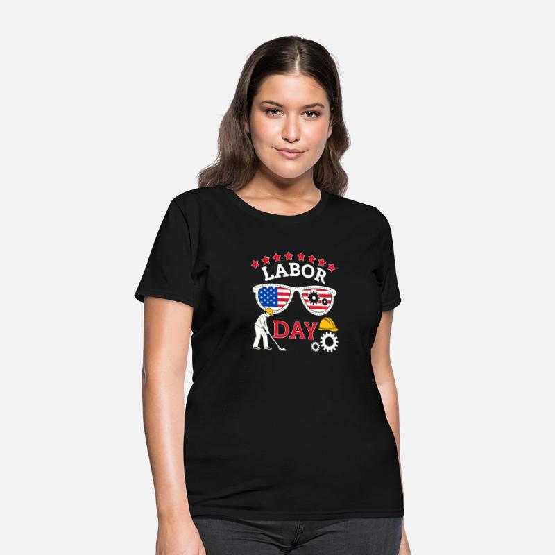 graphic t shirt design happy labor day