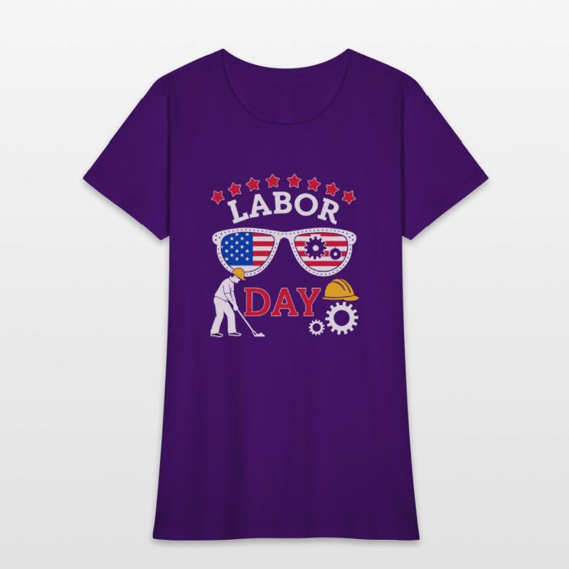 graphic t shirt design happy labor day