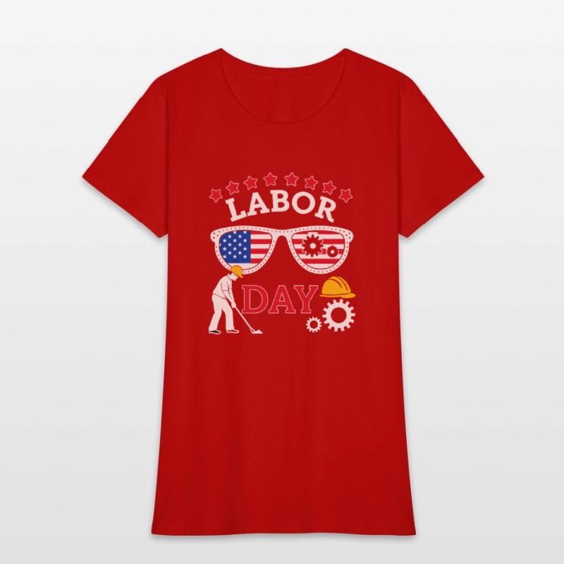 graphic t shirt design happy labor day
