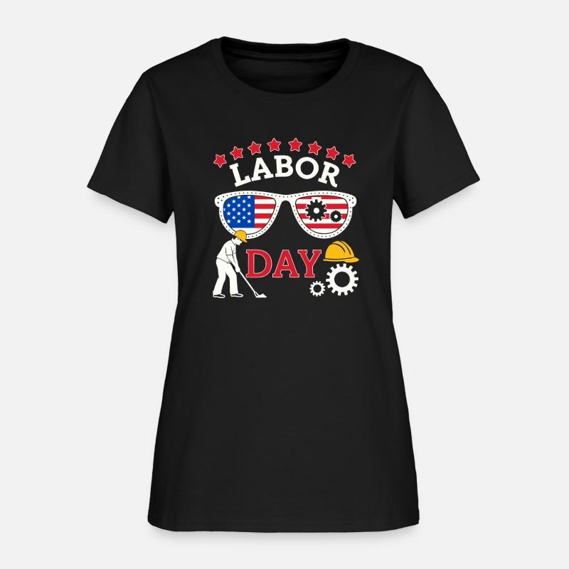 graphic t shirt design happy labor day