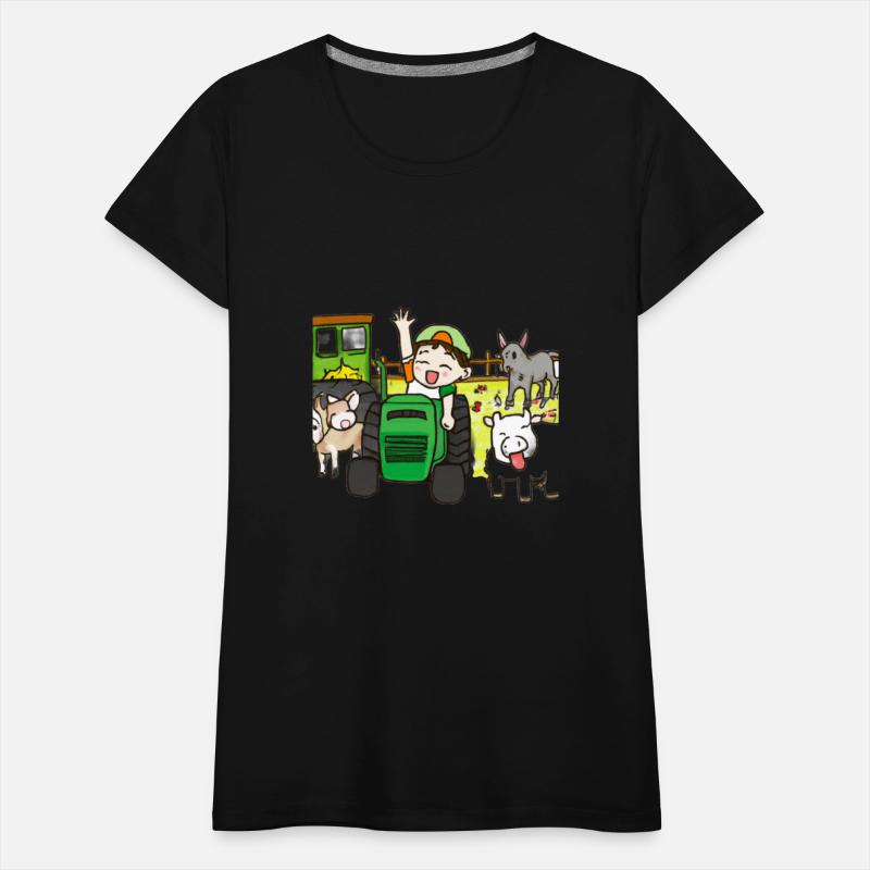 Green Tractor Birthday Party Anime Farm Animals