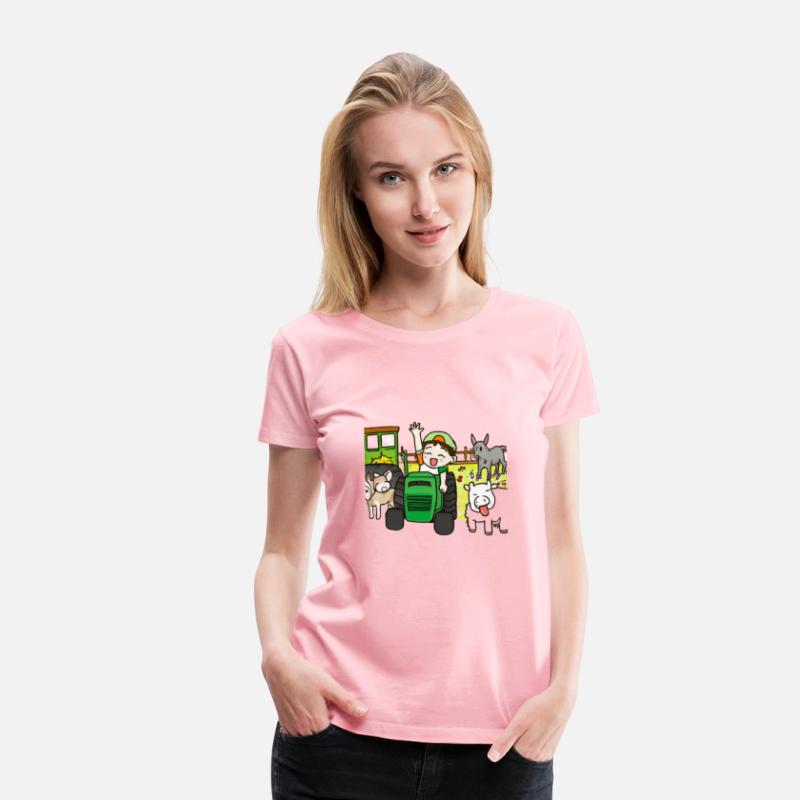 Green Tractor Birthday Party Anime Farm Animals