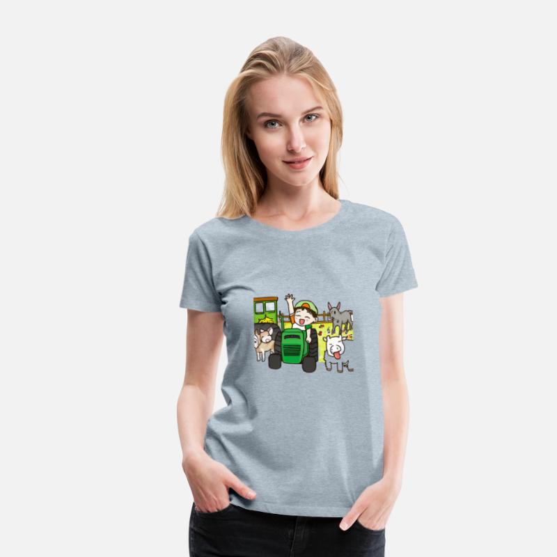 Green Tractor Birthday Party Anime Farm Animals