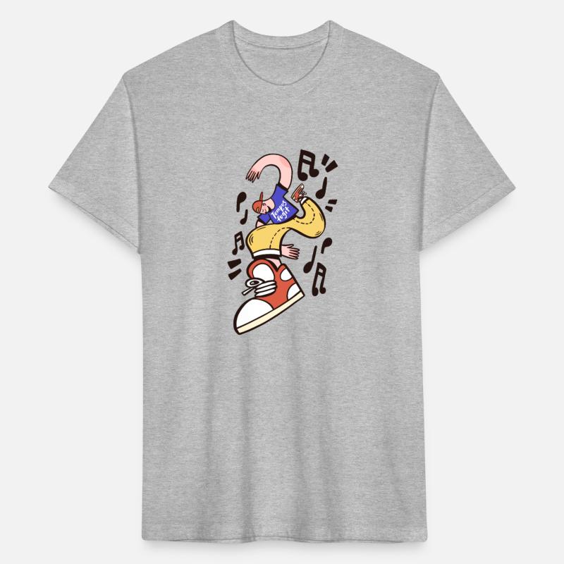 Groovy Hip-hop Inspired, Funky Dancing Figure