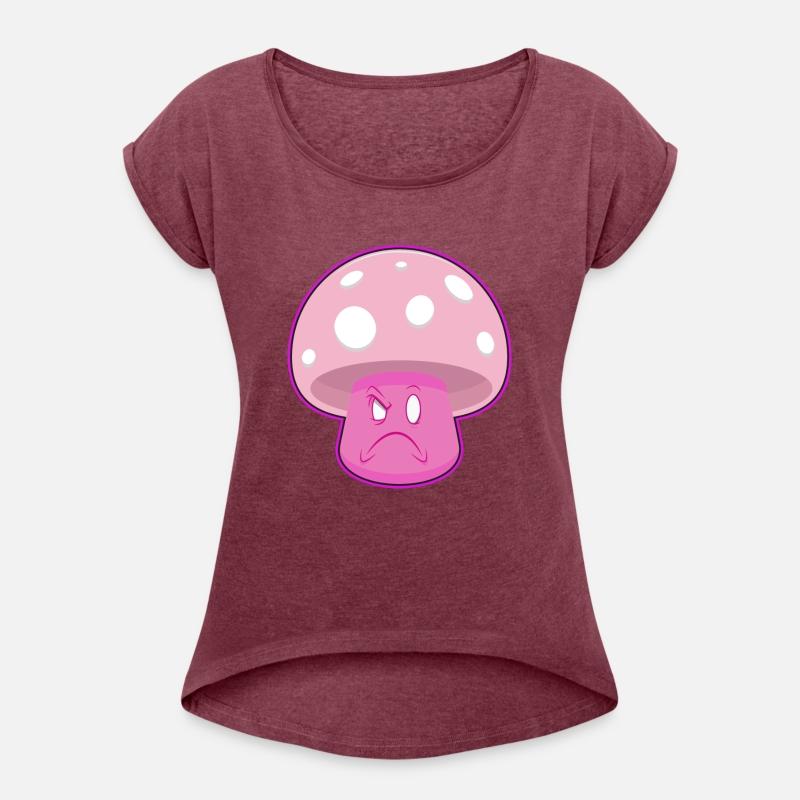 Grumpy Pink Magic Mushroom