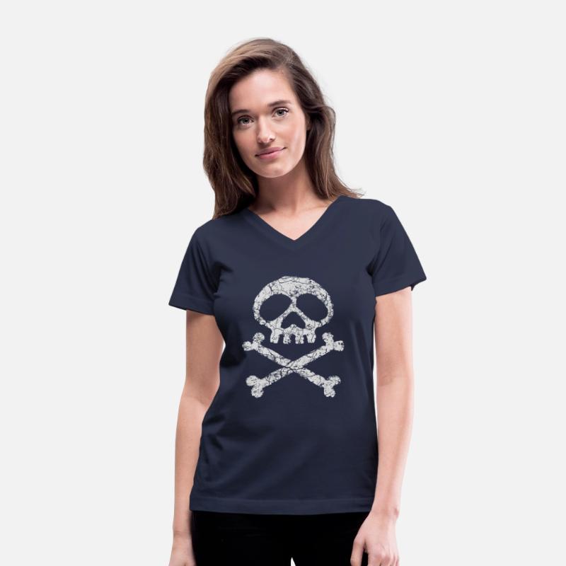 Grunge Pirate Skull & Crossbones