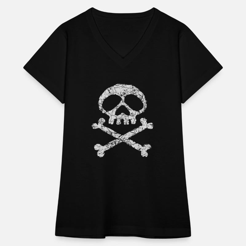 Grunge Pirate Skull & Crossbones