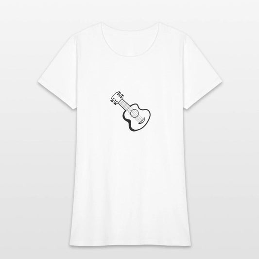 Guitar music instruments Hand-drawn