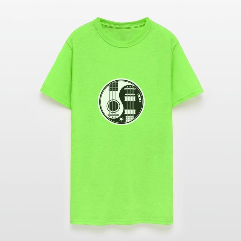 Guitar Yin Yang shirt - Best gift for Guitar Lover