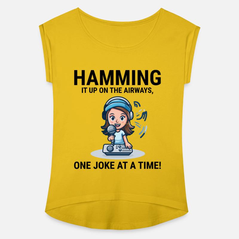 Ham Radio Operator DJ Comic Funny Saying