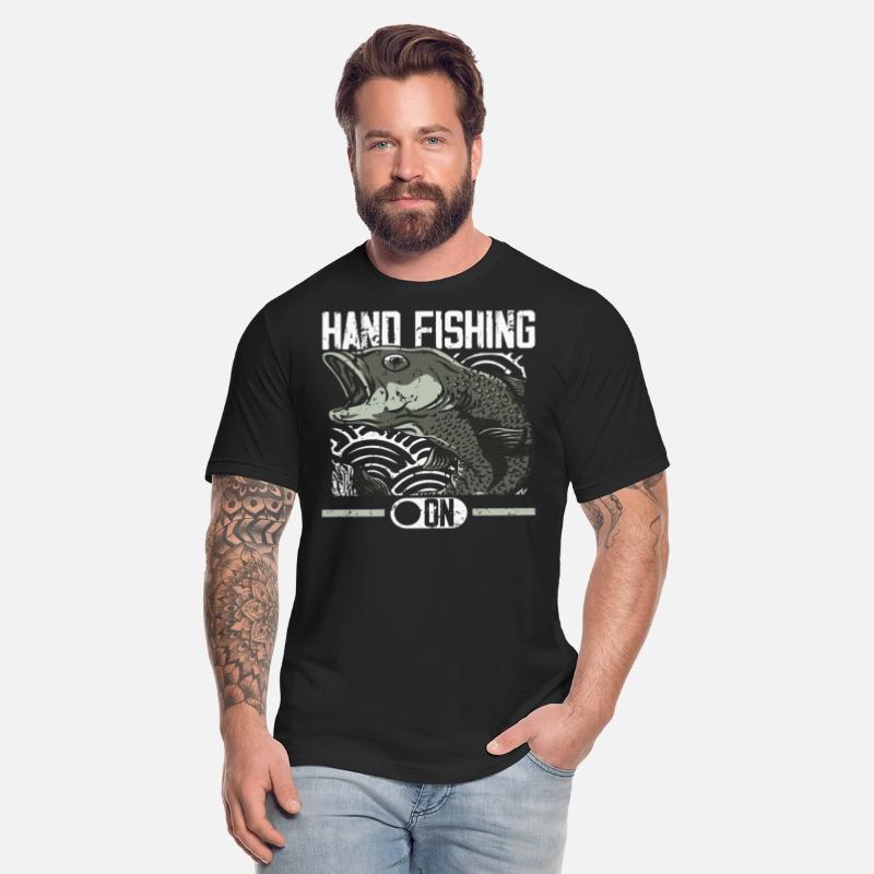 Hand Fishing Fisherman Noodling Lover Fisher Fish