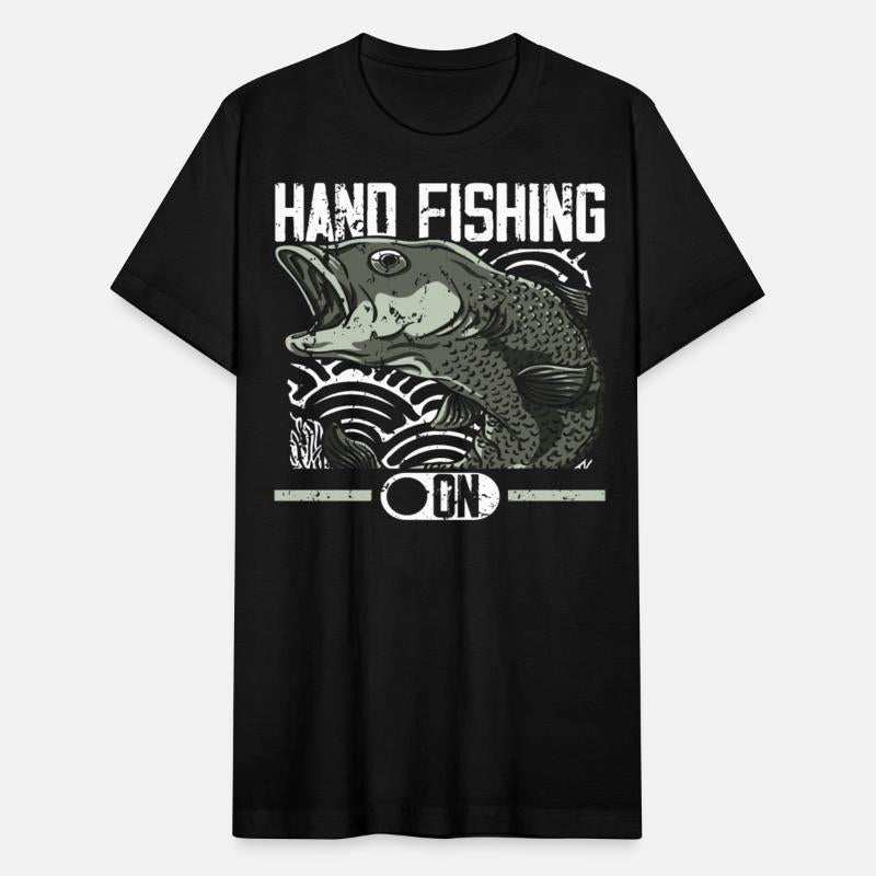 Hand Fishing Fisherman Noodling Lover Fisher Fish