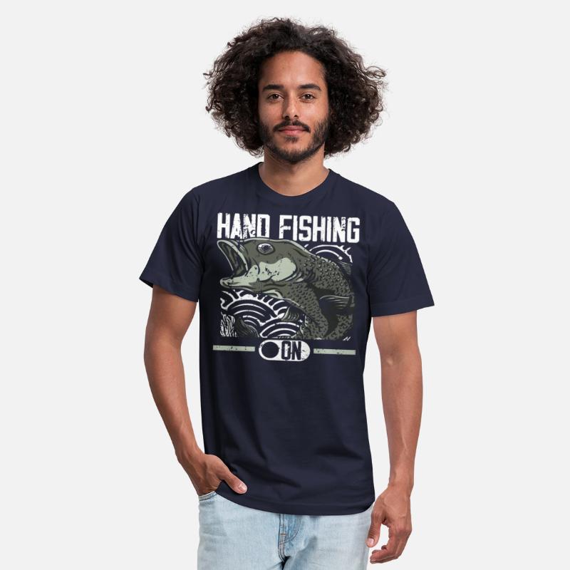 Hand Fishing Fisherman Noodling Lover Fisher Fish
