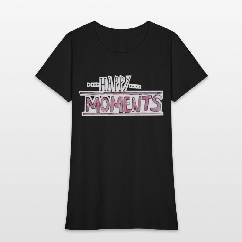 Happy Moments Groovy typography