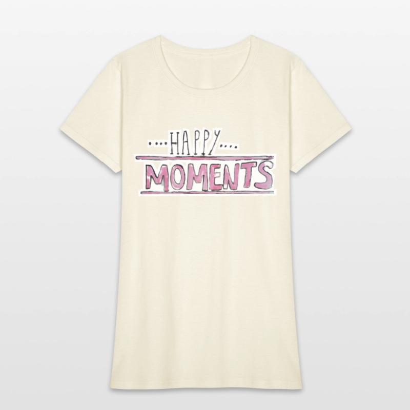 Happy Moments Groovy typography