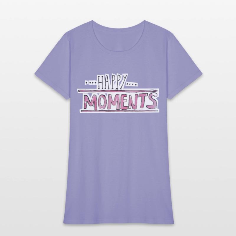 Happy Moments Groovy typography