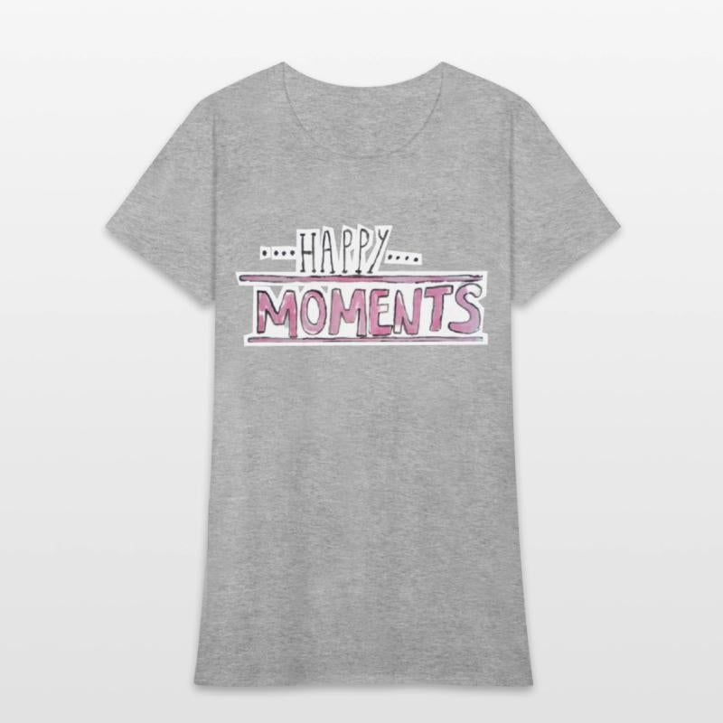 Happy Moments Groovy typography