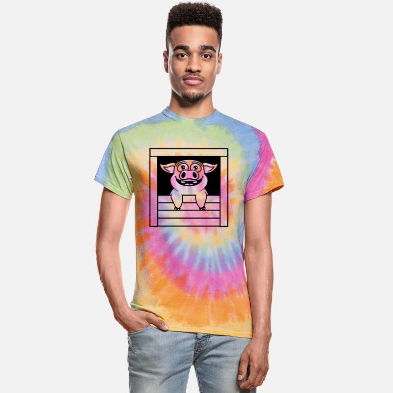 Happy stable pig comic