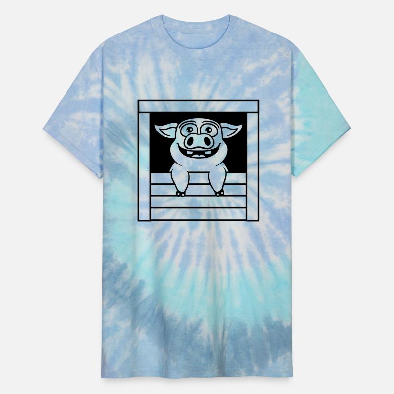 Happy stable pig comic