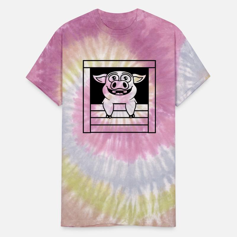 Happy stable pig comic