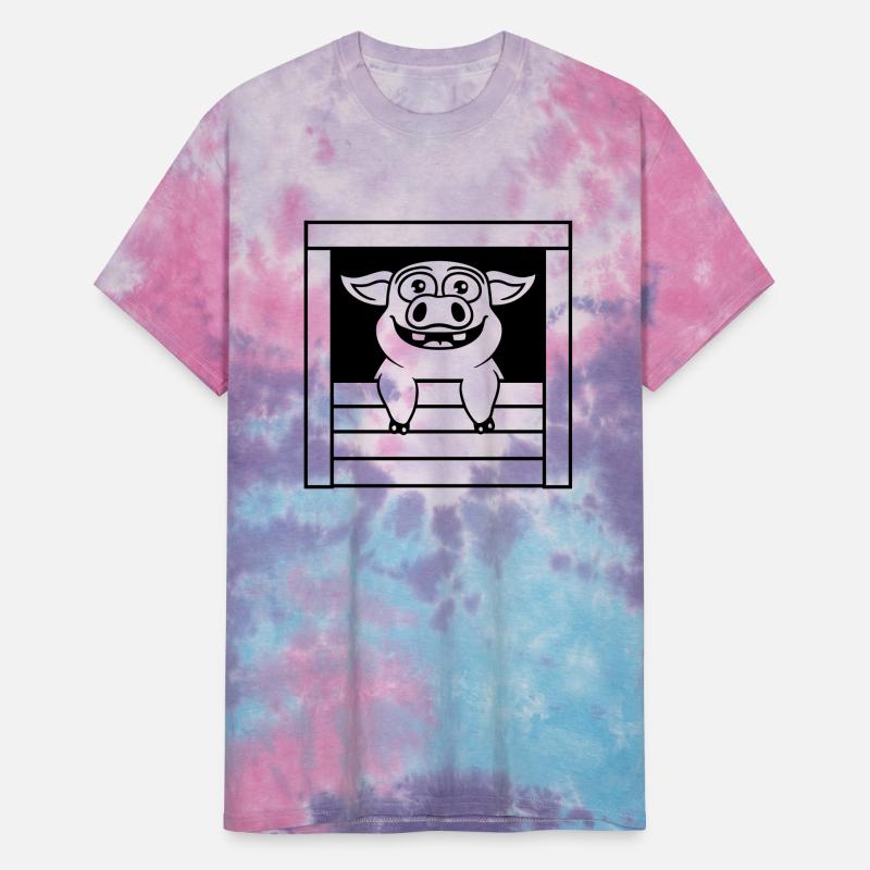 Happy stable pig comic