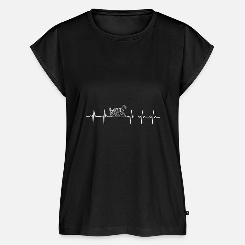 Harness Racing Heartbeat Hoodie Love Horse Racing